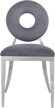 Load image into Gallery viewer, Carousel Grey Velvet Dining Chair