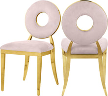 Load image into Gallery viewer, Carousel Pink Velvet Dining Chair