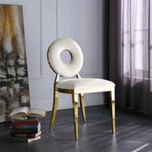 Load image into Gallery viewer, Carousel Cream Velvet Dining Chair