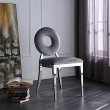 Load image into Gallery viewer, Carousel Grey Velvet Dining Chair