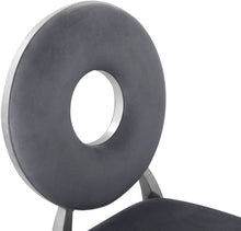 Load image into Gallery viewer, Carousel Grey Velvet Dining Chair