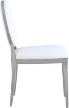 Load image into Gallery viewer, Carousel White Faux Leather Dining Chair