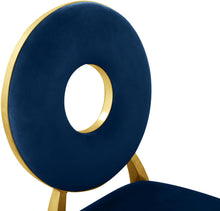 Load image into Gallery viewer, Carousel Navy Velvet Dining Chair