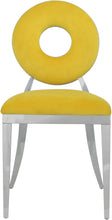 Load image into Gallery viewer, Carousel Yellow Velvet Dining Chair