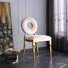 Load image into Gallery viewer, Carousel Pink Velvet Dining Chair