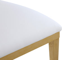 Load image into Gallery viewer, Carousel White Faux Leather Dining Chair