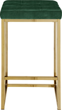 Load image into Gallery viewer, Nicola Green Velvet Stool