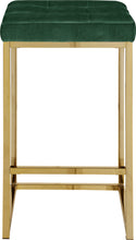 Load image into Gallery viewer, Nicola Green Velvet Stool