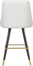 Load image into Gallery viewer, Portnoy White Faux Leather Counter/Bar Stool