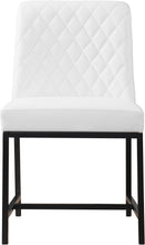Load image into Gallery viewer, Bryce White Faux Leather Dining Chair