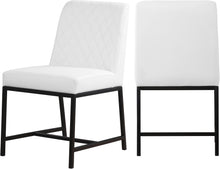 Load image into Gallery viewer, Bryce White Faux Leather Dining Chair