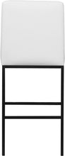 Load image into Gallery viewer, Bryce White Faux Leather Stool