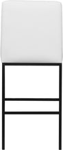Load image into Gallery viewer, Bryce White Faux Leather Stool