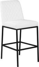 Load image into Gallery viewer, Bryce White Faux Leather Stool