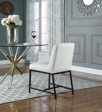 Load image into Gallery viewer, Bryce White Faux Leather Dining Chair