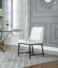 Load image into Gallery viewer, Bryce White Faux Leather Dining Chair