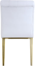 Load image into Gallery viewer, Curve White Faux Leather Dining Chair