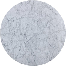 Load image into Gallery viewer, Omni White Faux Marble Dining Table