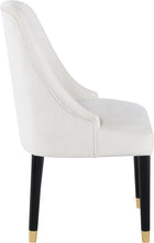 Load image into Gallery viewer, Omni Cream Velvet Dining Chair