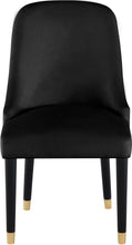 Load image into Gallery viewer, Omni Black Velvet Dining Chair