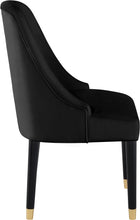 Load image into Gallery viewer, Omni Black Velvet Dining Chair