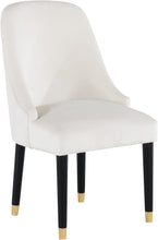 Load image into Gallery viewer, Omni Cream Velvet Dining Chair