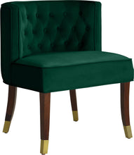 Load image into Gallery viewer, Perry Green Velvet Dining Chair