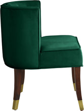Load image into Gallery viewer, Perry Green Velvet Dining Chair