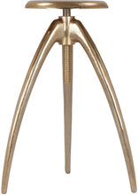 Load image into Gallery viewer, Clara Gold Counter/Bar Stool