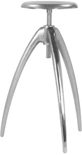 Load image into Gallery viewer, Clara Silver Counter/Bar Stool