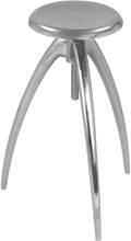 Load image into Gallery viewer, Clara Silver Counter/Bar Stool