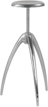 Load image into Gallery viewer, Clara Silver Counter/Bar Stool