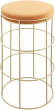 Load image into Gallery viewer, Rebar Mango Velvet Counter Stool