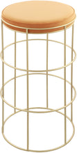 Load image into Gallery viewer, Rebar Mango Velvet Counter Stool