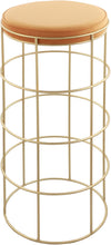 Load image into Gallery viewer, Rebar Mango Velvet Bar Stool