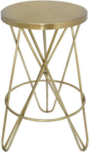 Load image into Gallery viewer, Mercury Gold Counter Stool