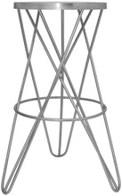 Load image into Gallery viewer, Mercury Silver Bar Stool