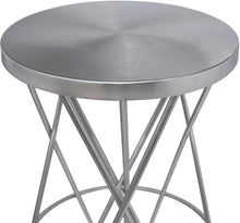 Load image into Gallery viewer, Mercury Silver Bar Stool