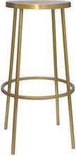 Load image into Gallery viewer, Tyson Gold Bar Stool