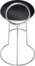 Load image into Gallery viewer, Ring Black Velvet Counter Stool