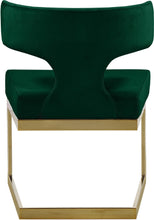 Load image into Gallery viewer, Alexandra Green Velvet Dining Chair