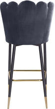 Load image into Gallery viewer, Lily Grey Velvet Stool