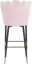 Load image into Gallery viewer, Lily Pink Velvet Stool