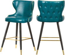 Load image into Gallery viewer, Hendrix Faux Leather Counter/Bar Stool
