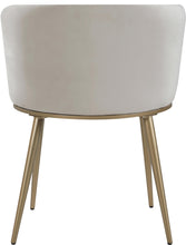 Load image into Gallery viewer, Skylar Cream Velvet Dining Chair