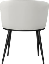 Load image into Gallery viewer, Skylar White Faux Leather Dining Chair
