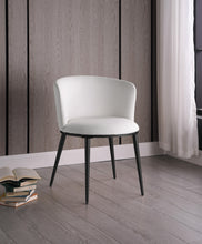 Load image into Gallery viewer, Skylar White Faux Leather Dining Chair