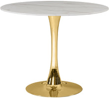 Load image into Gallery viewer, Tulip Gold Dining Table (3 Boxes)