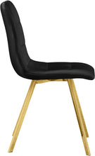 Load image into Gallery viewer, Annie Black Velvet Dining Chair