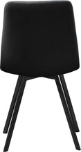Load image into Gallery viewer, Annie Black Velvet Dining Chair